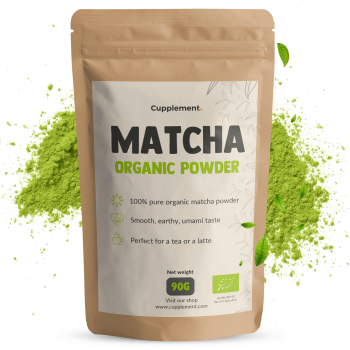 Matcha-Tee-Pulver Bio - 90 Gramm